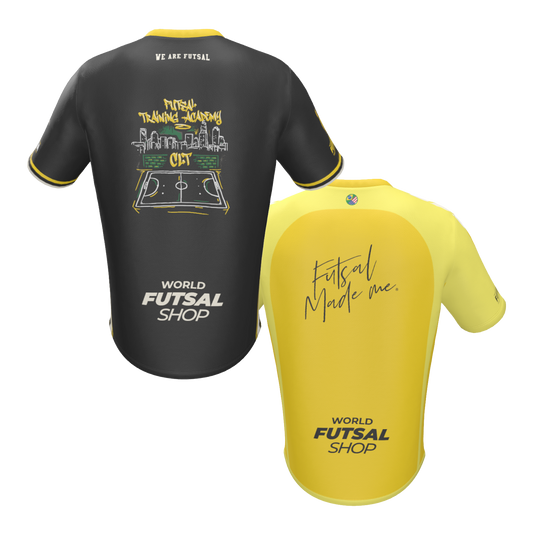 FTA Jaguars Reversible Training/Game Shirt CLT Edition – back view of reversible futsal jersey