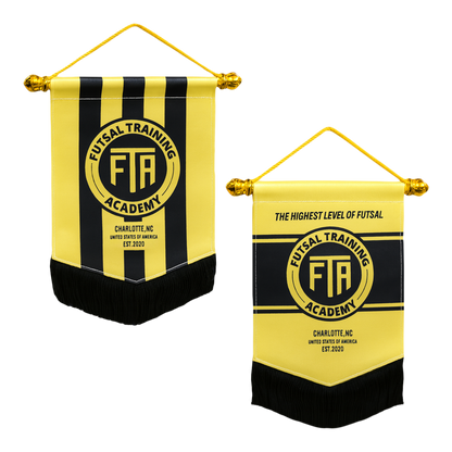 FTA Mini Exchange Flag – Double-Sided Premium Hanging Pennant