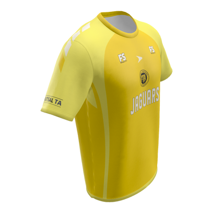 FTA Jaguars Reversible Training/Game Shirt CLT Edition – yellow side detail view