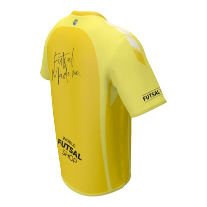 FTA Jaguars Reversible Training/Game Shirt CLT Edition – yellow side detail view