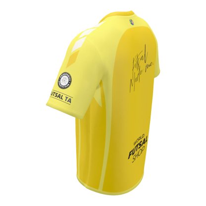 FTA Jaguars Reversible Training/Game Shirt CLT Edition – yellow side detail view