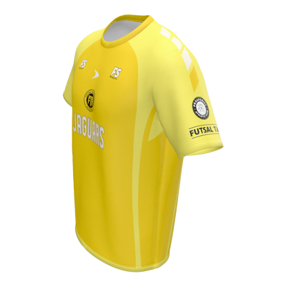 FTA Jaguars Reversible Training/Game Shirt CLT Edition – yellow side detail view